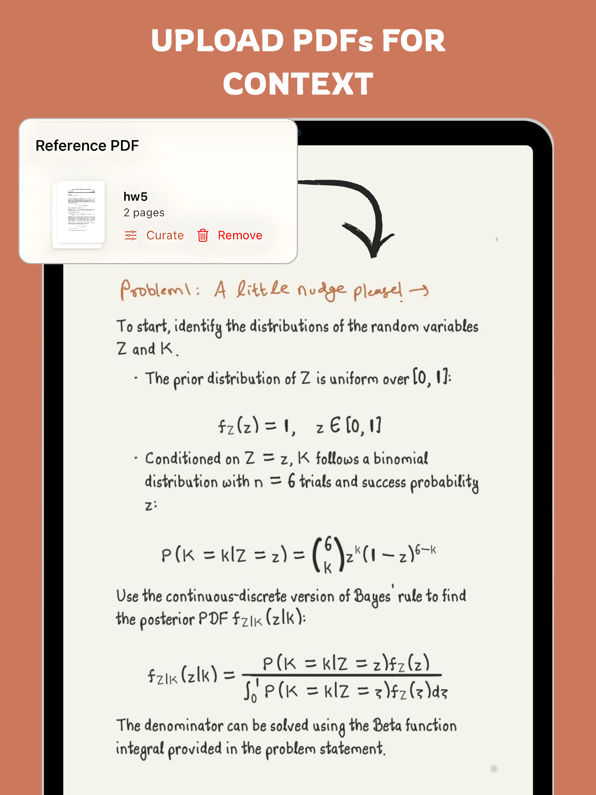 Upload PDFs for Context